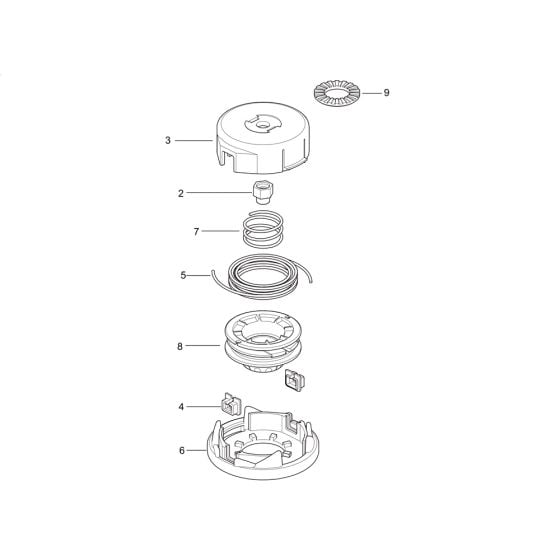 Nylon Line Cutter for ECHO SRM-236ES/L Brushcutter