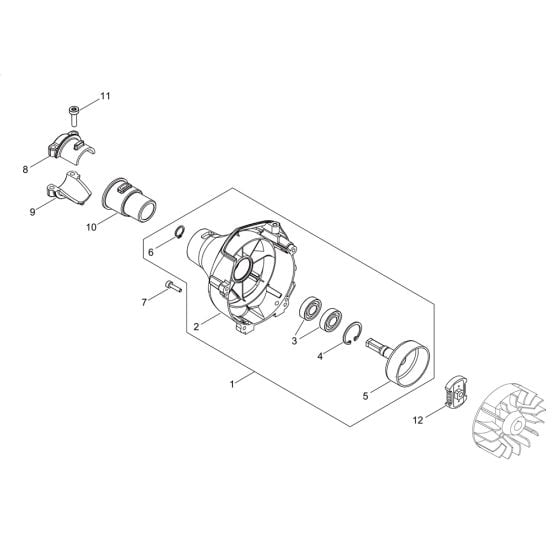 Clutch for ECHO SRM-236ES/L Brushcutter