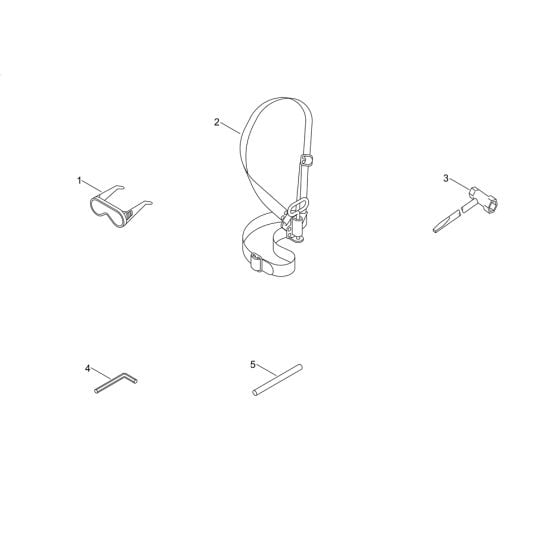 Accessories for ECHO SRM-236TES/L Brushcutter