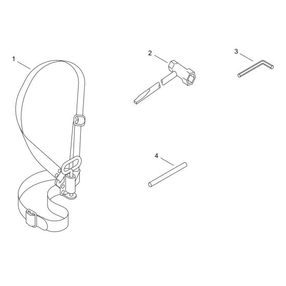 Accessories for ECHO SRM-237TES/L Brushcutter