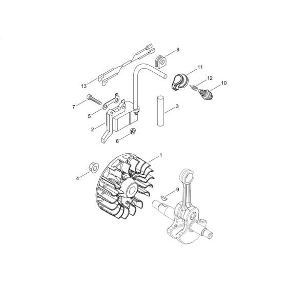 Magneto for ECHO SRM-2620ES/U Brushcutter