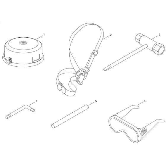 Nylon Line Cutter for ECHO SRM-2620TES/L Brushcutter