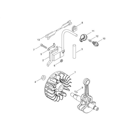 Magneto for ECHO SRM-2620TES/L Brushcutter