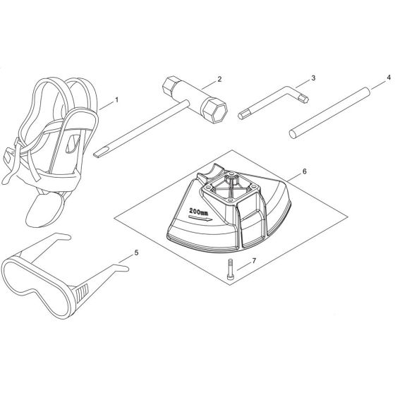 Accessories for ECHO SRM-2620TES/U Brushcutter