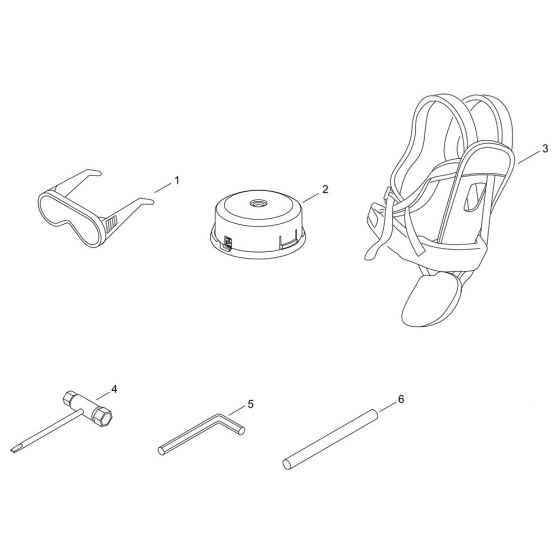 Accessories for ECHO SRM-300TES/U Brushcutter