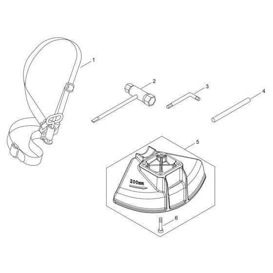 Accessories for ECHO SRM-3021TES/L Brushcutter