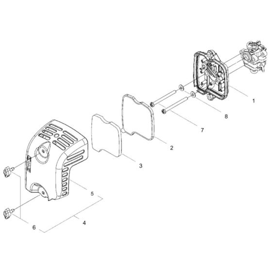 Air Filter for ECHO SRMF-250 Brushcutter