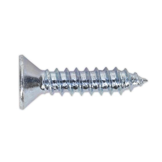 Self Tapping Screw 4.2 x 19mm Countersunk Pozi DIN 7982 Pack of 100 Sealey Part No. ST4219