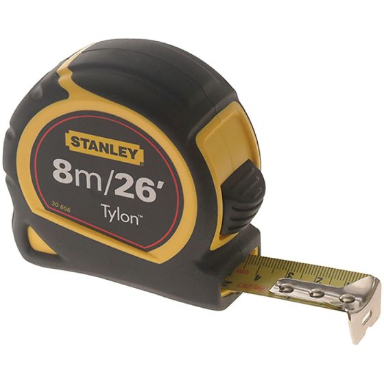 Pocket Tape 8m/26ft (Width 25mm) - Stanley 0-30-656