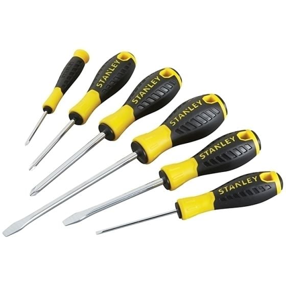 0-60-208 Essential Screwdriver Set of 6 PH/SL by Stanley - STHT0-60208