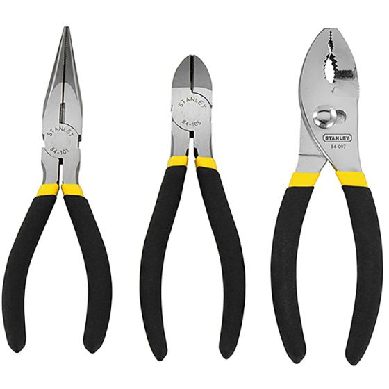 Pliers Set 3 Piece by Stanley - 0-84-114