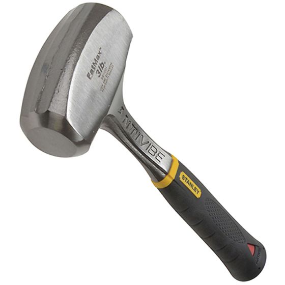 Anti Vibe Lump / Club Hammer 1.3kg (3lb) by Stanley - 1-56-001