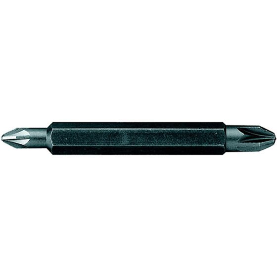 Double Ended 1 & 2pt Pozi Bit (Box of 10) by Stanley - 1-68-786