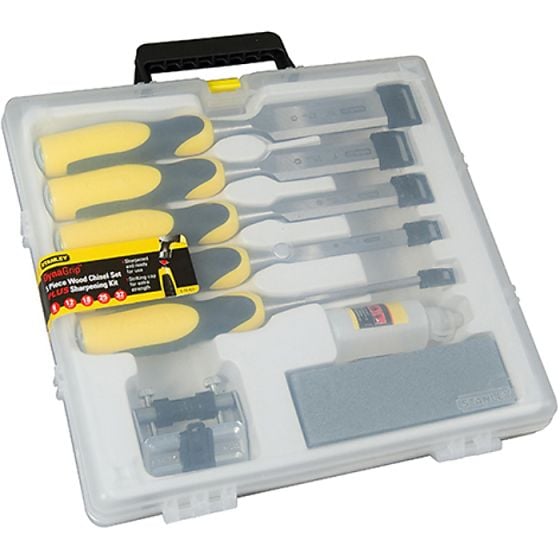 DynaGrip Chisel + Strike Cap Set of 5 + Access by Stanley - 5-16-421