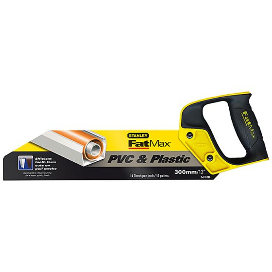 FatMax PVC & Plastic Saw 300mm (12in) 11tpi by Stanley - 2-17-206