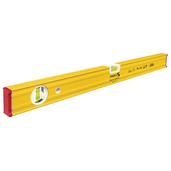 Stabila 80 AS Spirit Level 2 Vial 19165 rectangular aluminium profile 60cm