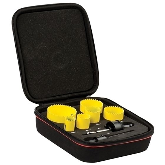 KFC06023 Bi-Metal Fast Cut General Purpose Holesaw Kit by Starrett - KFC06023