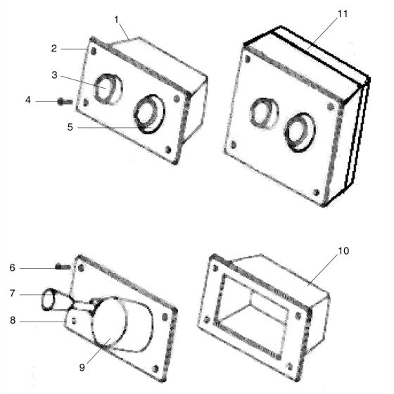 Starter Unit Assembly for Altrad Belle Ambassador Bench Saw