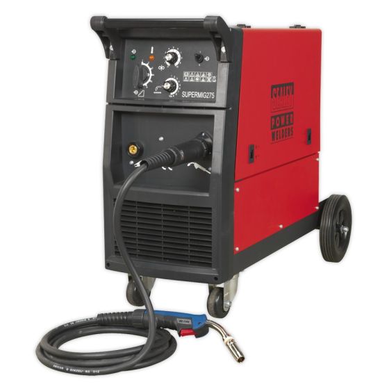 Professional MIG Welder 270Amp 230V with Binzel Euro Torch Sealey Part No. SUPERMIG275