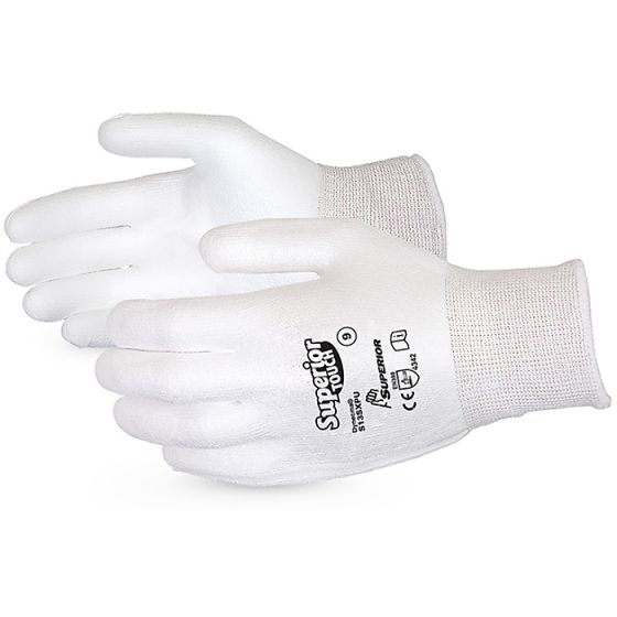 Superior Touch Glove Cut-Resistant Lint-Free Dyneema Palm Coated White 08