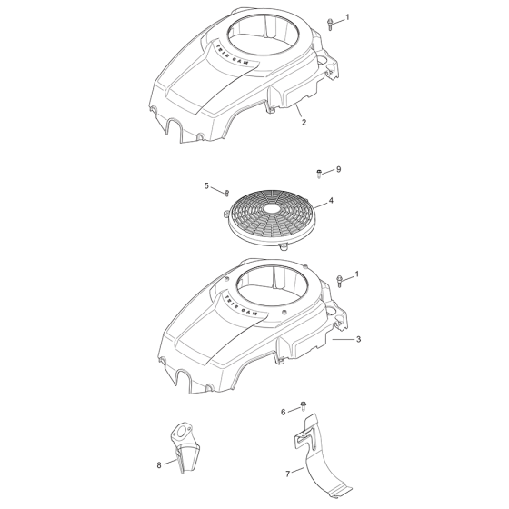 Blower Housing for Kohler SV470 Engines