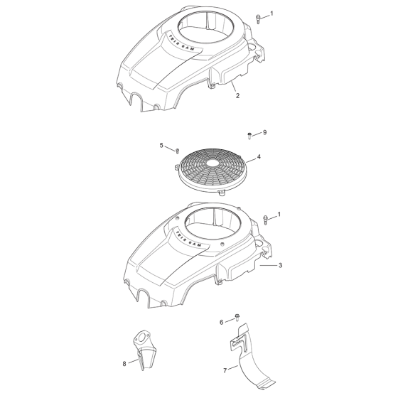 Blower Housing for Kohler SV600 Engines