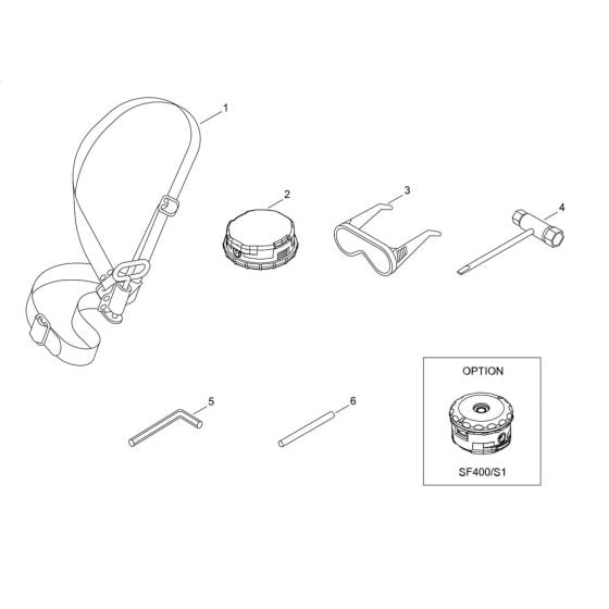 Accessories for Shindaiwa T226S Brushcutter