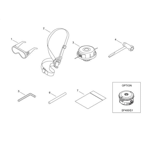 Accessories for Shindaiwa T251 Brushcutter