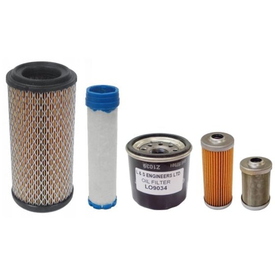 Filter Service Kit for Takeuchi TB108, TB016 & TB014 Mini DiggersExcavators