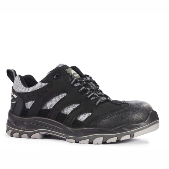 Rock Fall TC130 Maine Lightweight Safety Trainer Black UK Sizes 6-14