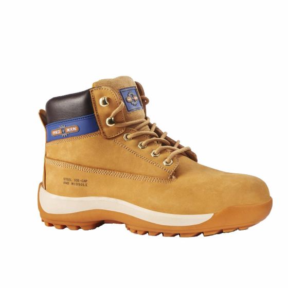 ProMan TC35 Orlando Lightweight Steel Toecap Safety Boot Honey UK Sizes 6-12