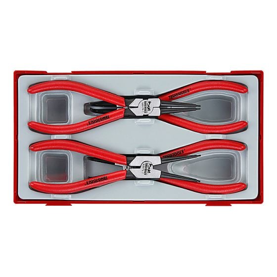 TT47-7 4 Piece Mega Bite Circlip Plier Set by Teng - TC15