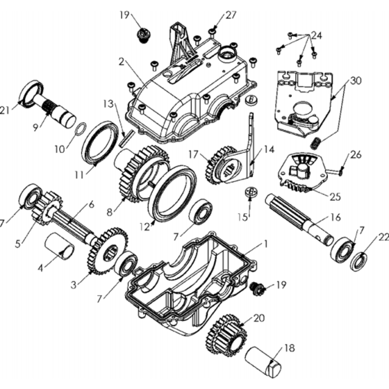 Casters Assembly for Husqvarna TF 435 Cultivator/Tiller