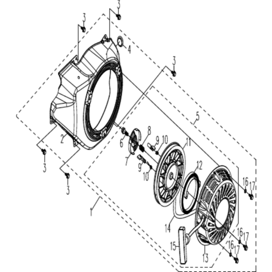 Valves Assembly for Husqvarna TF 545P Cultivator/Tiller