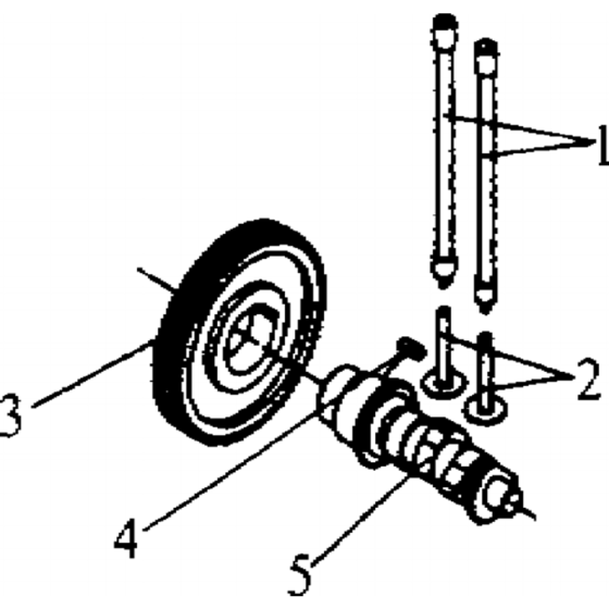 Valves Assembly for Husqvarna TF544 Cultivator/Tiller