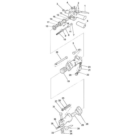 Trigger for Thor 234 Breaker - Replaces 43428