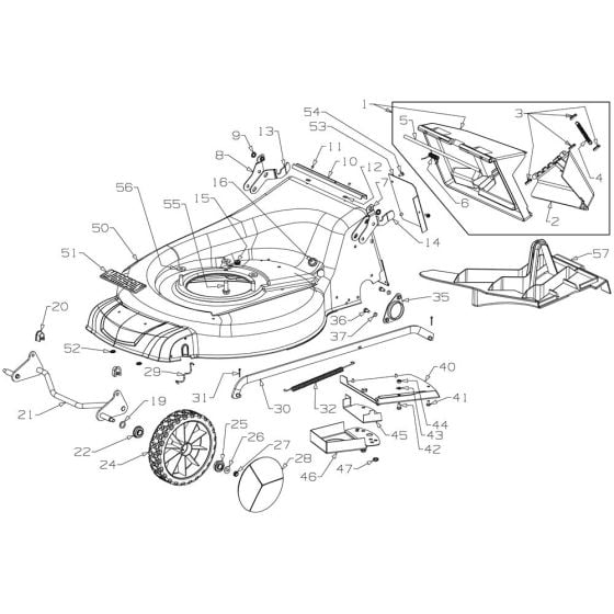 Deck Assembly for Morrison Titan IS (2022 Jan 465921) Power Drive Mower