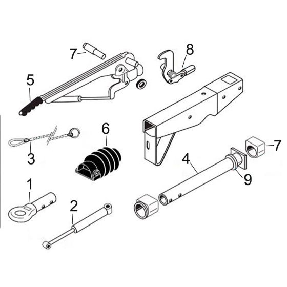 Coupling for TL90 Tower Light