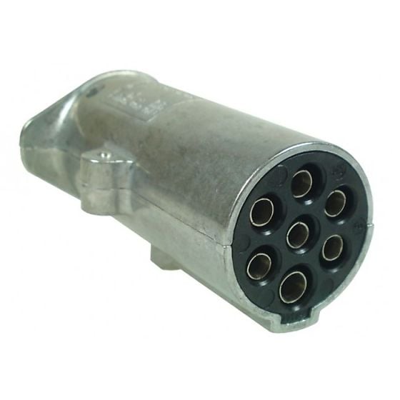 24N 7 pin Aluminium Plug Commercial 'N' type ISO 1185