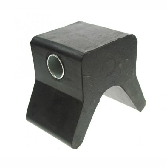 Bow Snubber Block 95 x 75mm 22mm Bore Fits Boat Trailer Brackets