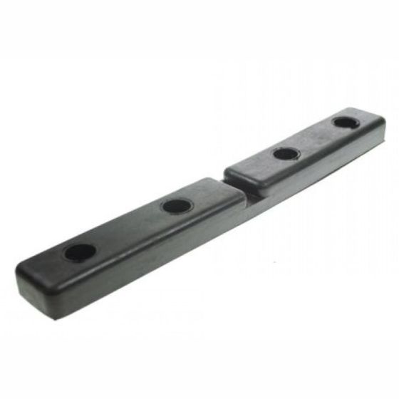 300mm Snubber Block 38x19mm - 4 hole Fixings fits Boat Trailers