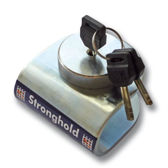 Stronghold - 40/50mm Towing Eye Lock for caravans and trailers