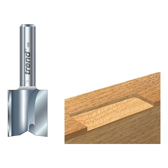 5/1 x 1/4 TCT Hinge Recessor 12.7 x 19mm by Trend - 5/1X1/4TC