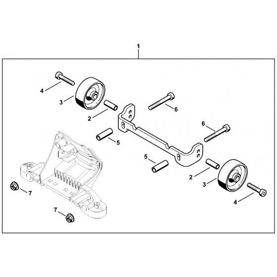 Stihl TS440 Disc Cutter Wheel Kit