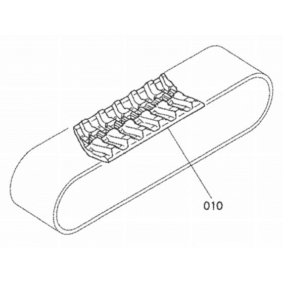 Crawler Assembly for Kubota U25S Mini Excavator