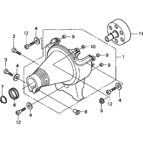 Clutch Cover Drum Assembly for Honda UMK425LE Brushcutters