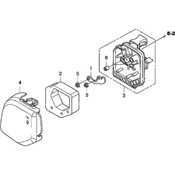 Air Cleaner Assembly for Honda UMK425LE Brushcutters