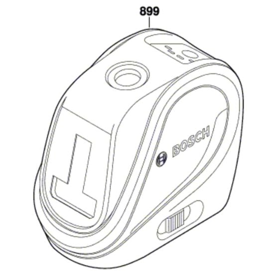 Laser Level Assembly for Bosch UniversalLevel 2