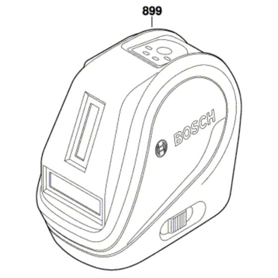 Laser Level Assembly for Bosch UniversalLevel 3