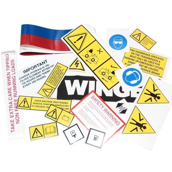 Decal Kit Fits Winget Dumpers - V601769